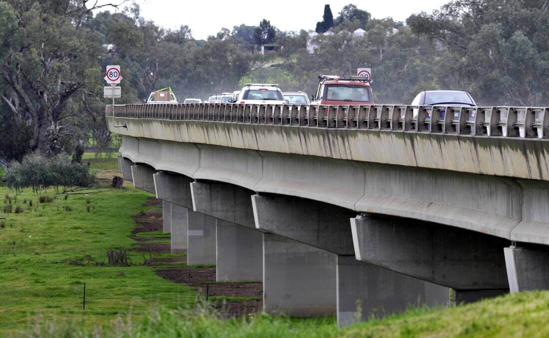 BRIDGE TOO FAR: The rapid growth in the northern suburbs of Wagga will only make congestion on the Gobba Bridge worse, according to a letter writer.