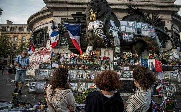 RAW TERROR: A makeshift memorial in Paris following last week's terror attacks. A letter writer has urged the government to address homegrown terrorism.