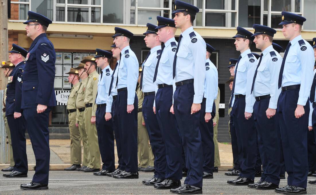 PICTURE PERFECT: Saturday's RAAF 75th anniversary parade in Wagga was smiled upon by Mother Nature, according to a letter writer.