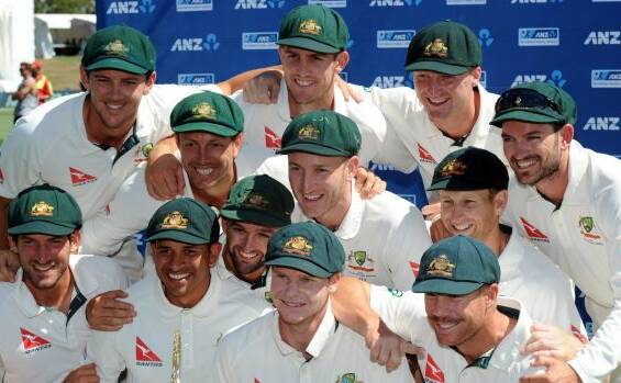 BACK ON TRACK: A letter writer has castigated the media for its negativity about the Australian Test cricket team.