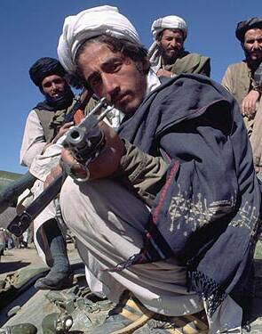 The Taliban remain in a bloody war with the West in Afghanistan (file photo).