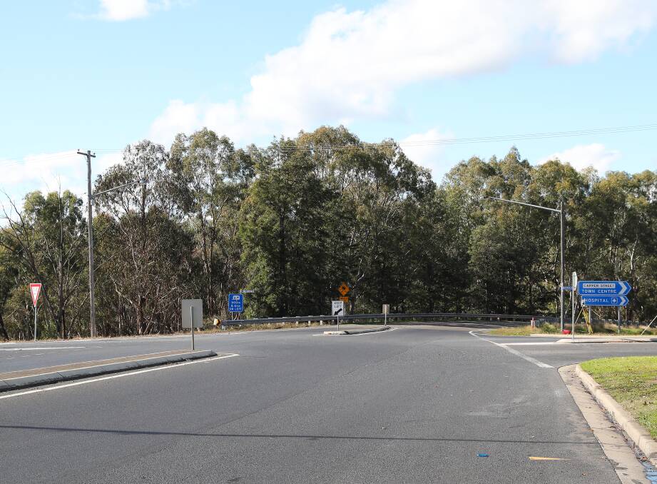 DANGEROUS: The intersection at Gocup Road and Snowy Mountains Highway is notorious for being an accident hot spot, and despite pushes from the local council to get the state road upgraded, improvements are yet to be made. Picture: Emma Hillier