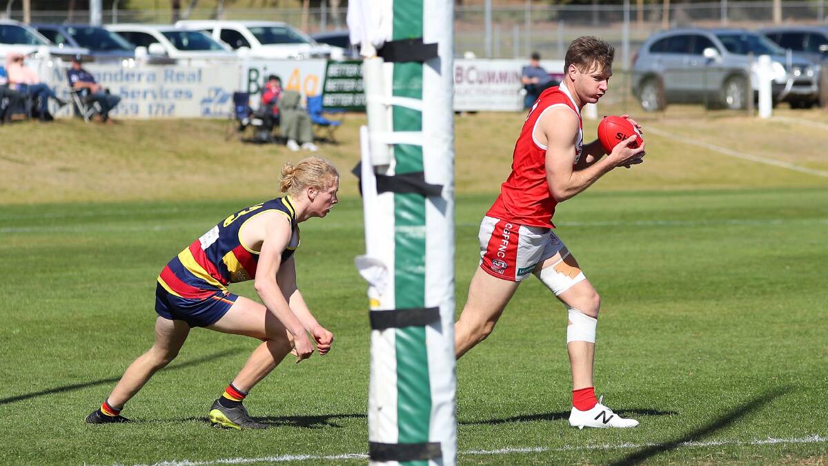 REMATCH BOOKED: Collingullie-Glenfield Park coach Luke Gestier said Leeton-Whitton deserve to be favourites when the teams meet again on Saturday in the Riverina League grand final. Picture: Kieren L Tilly