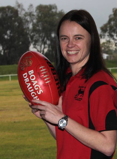 PIONEER: Julie McLean was one of the founders of the Lions. The long-serving captain retired last year after more than 200 games in 14 seasons. 