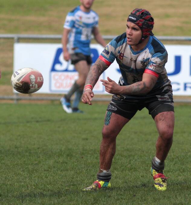 Luke Srama was Tumut's full-time captain-coach and development officer last year. Picture: Les Smith