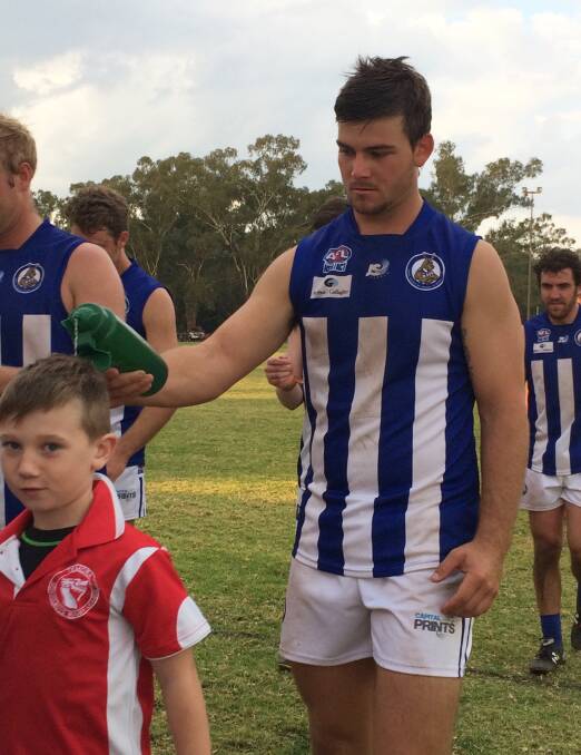 SIX-GOAL STAR: Temora forward Matt Harpley is finding his feet after missing a year and a half with injury. His haul included two critical goals early in the fourth quarter.