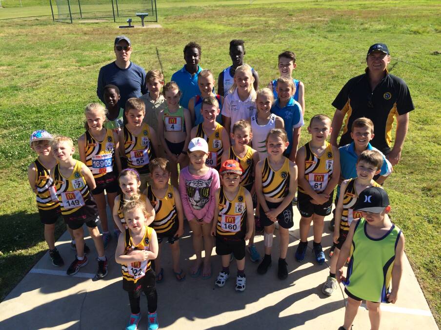 Faces of the future gather at Jubilee Park as little athletics clubs kick off campaign to improve facility.