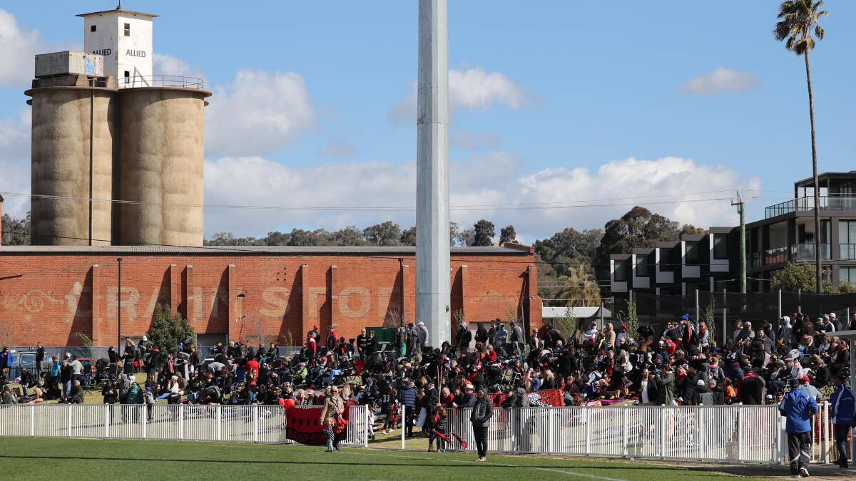 A crowd paying just $30,000 at the gate attended this year's grand final.
