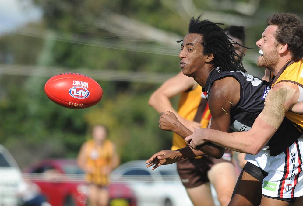 ON THE MOVE: Tariku Fitzgerald-Holmes will leave North Wagga next season when he moves to Canberra for university. Picture: Laura Hardwick