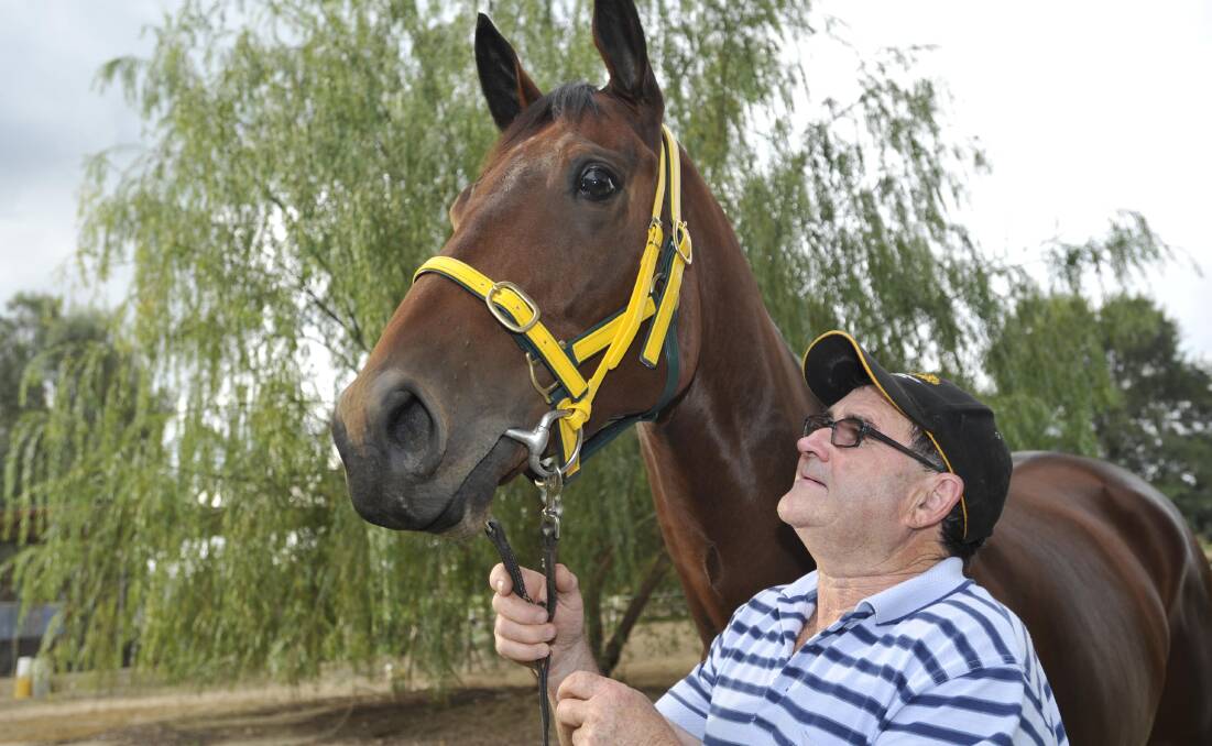 Trainer Dave Heywood is over the moon after earning a start for Man Of Peace in the Country Championships qualifier.