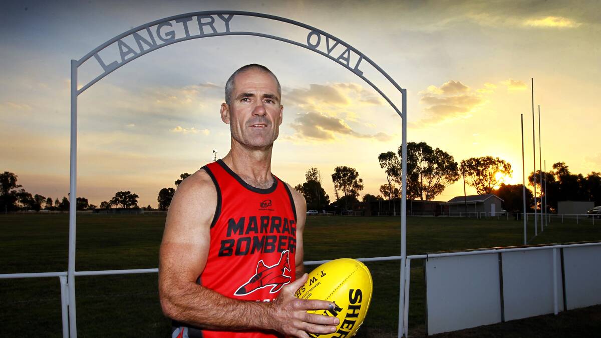 NEW BEGINNINGS: Marrar coach Shane Lenon preparing for his return to the Farrer League this week. Picture: Les Smith