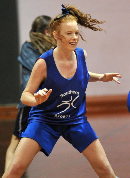 NOMINATIONS DUE: Lauren Barton at an academy clinic in 2013.