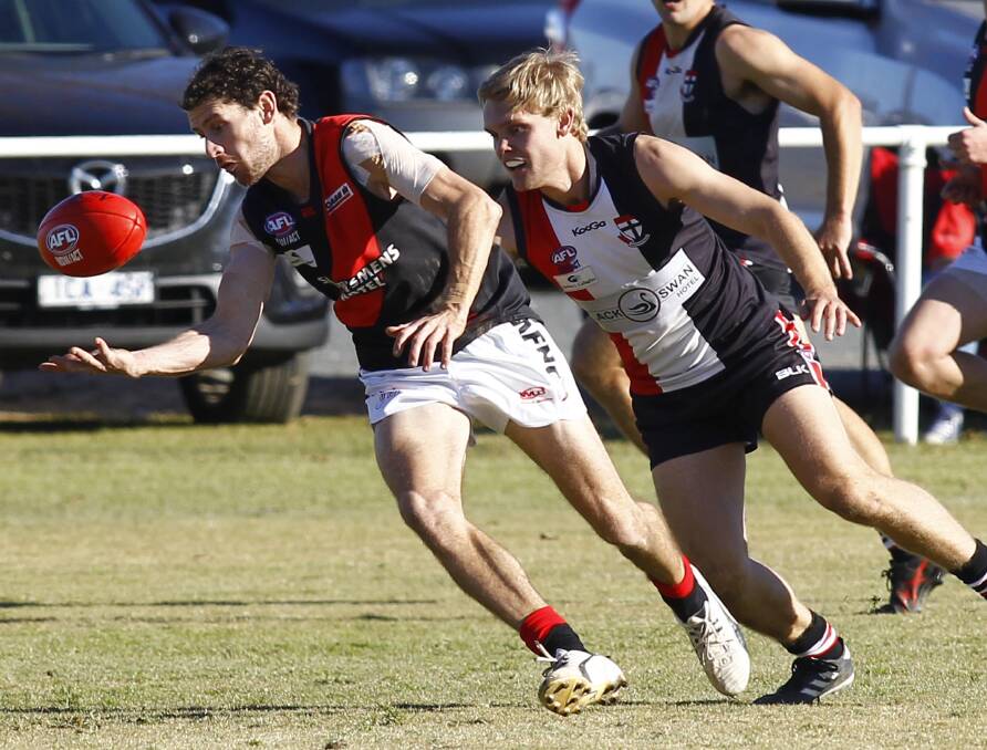 Saints enjoy important 26-point win at McPherson Oval. Pictures: Les Smith