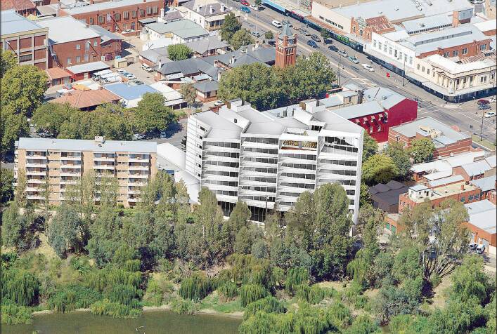 LANDMARK DEVELOPMENT: Original plans on what would have been Wagga's tallest building. 