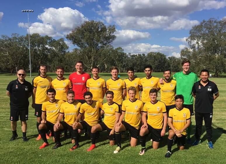 University of NSW squad at Rawlings Park on Sunday