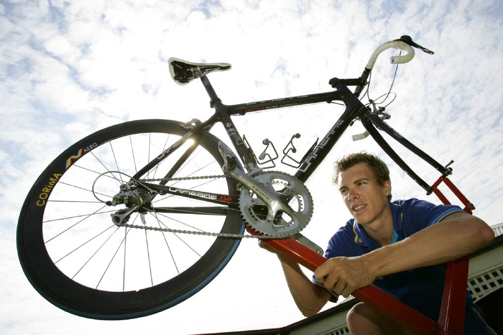 Tolland cyclist Richard Moffatt in 2006