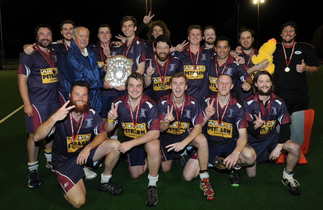 HISTORY-MAKERS: For the first time in the club's history, CSU/Rivcoll takes out the coveted Wagga Hockey premiership two years' running on Saturday. Picture: Laura Hardwick