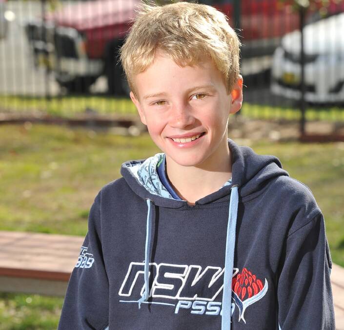 HIGH HOPES: State cross country champion Hamish Hart, 11, has nailed a short term goal and is certain, with years of dedication he can achieve his long term goal of being an Olympic medallist. Picture: Laura Hardwick