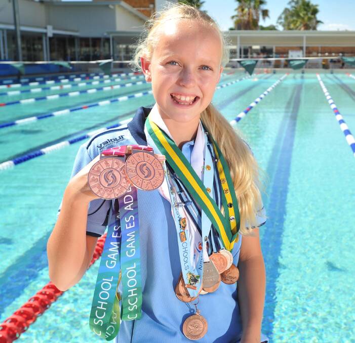 BEAMING: Meg Senior, 12, makes the NSW state development squad for her achievements at the Pacific School Games. Picture: Laura Hardwick