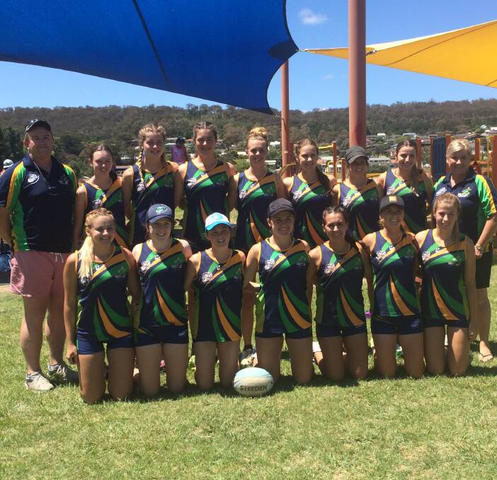 WINNING COMBINATION: The under 18s representative touch football team from Wagga went through the Southern Suns tournament undefeated on the weekend.