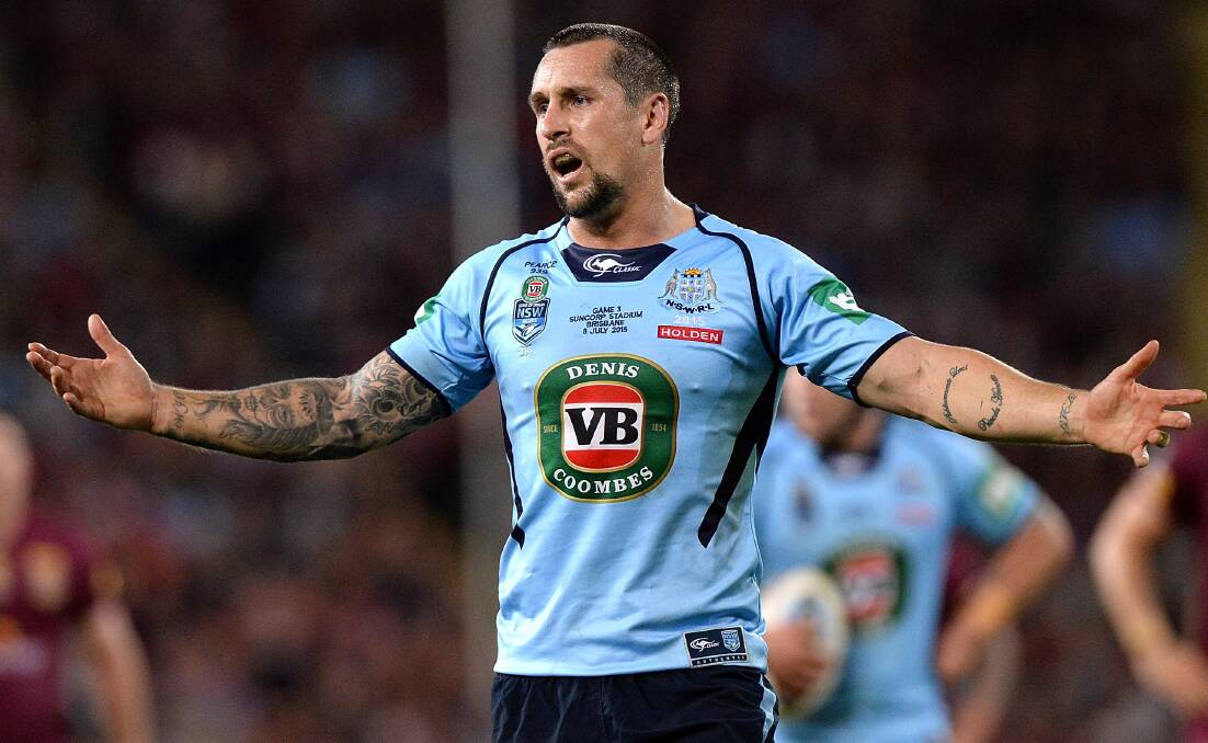C'MON REF: Letter writer Geoff Field believes NSW Origin player Mitchell Pearce is over-rated.