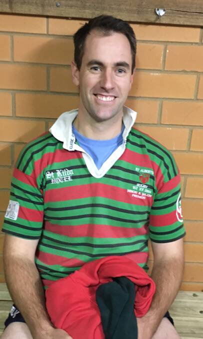 READY TO ROCK: After four years, Pat Barrett will return to first grade, this time in the forwards, when Waratahs tackle CSU at Beres Ellwood Oval on Saturday.