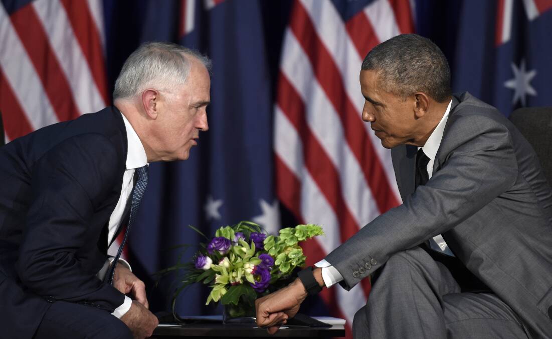 The site of Malcolm Turnbull and Barack Obama at the Asia-Pacific Economic Cooperation summit was "pitiful", a letter-writer says.