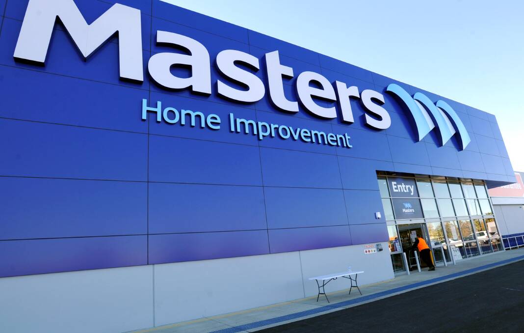 STILL OPEN: No closing date is yet confirmed for the Masters store in Wagga.