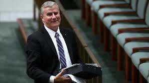 Steps forward: MP Michael McCormack responds to court delays.