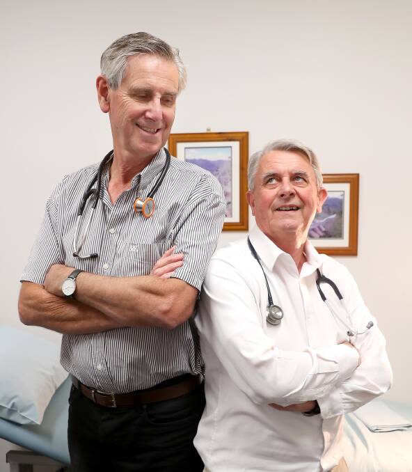 Dr Peter Knight and Dr Patrick Renshaw