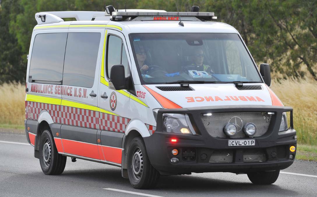 Man rescued from vehicle, following two-car collision in Wagga