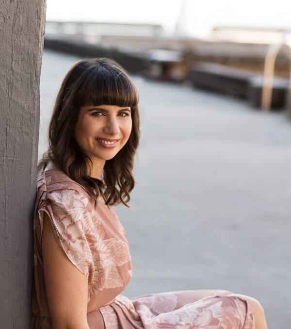 Writing onto shelves: Award-winning young author Gabrielle Tozer says her Wagga roots inspired her latest novel launched in Sydney this month. 