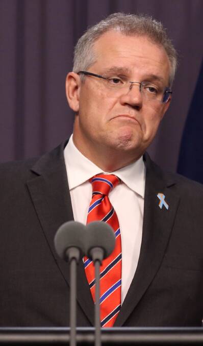 CALLS: Scott Morrison urges states and territories to sort out the GST. 