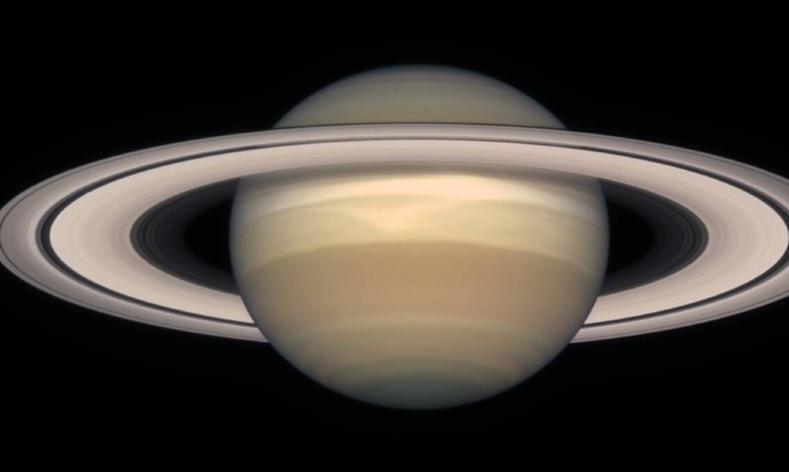 NATURE'S GIFT: Saturn is the "Lord Of The Rings" during May in Australia. Ask amateur telescope users what's the most beautiful thing in the sky, and lots of them will say Saturn. Picture: NASA
