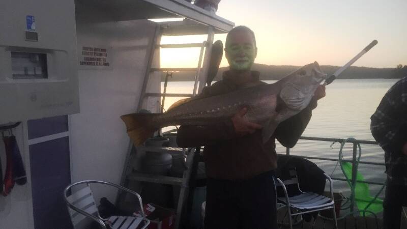 NICE ONE: Coxy with a nice jewfish caught at Mallacoota. Send your pictures to craig@waggamarine.com.au or 0419 493 313.