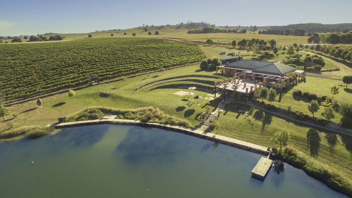 FOOD AND WINE DELIGHTS: Tumbarumba Wines Escape is a cellar door with a distinctly Tuscan flavour. Pictures: Destination NSW 