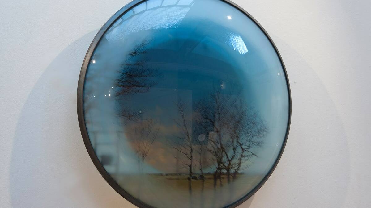 WINNING FORM: Melinda Willis, Resonance IV 2015, kiln-formed and cold-worked glass, assembled. Picture: Contributed