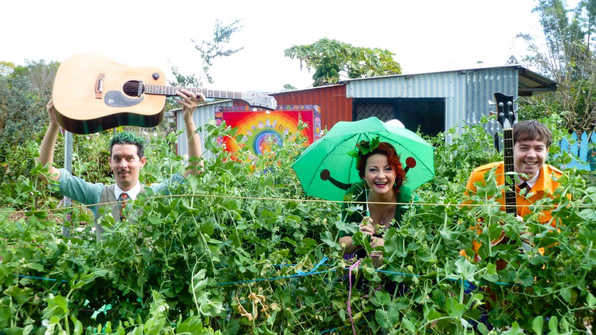 FRUITY FUN: The Vegetable Plot will be performing at Wagga City Library on Thursday, January 18 at 11am.