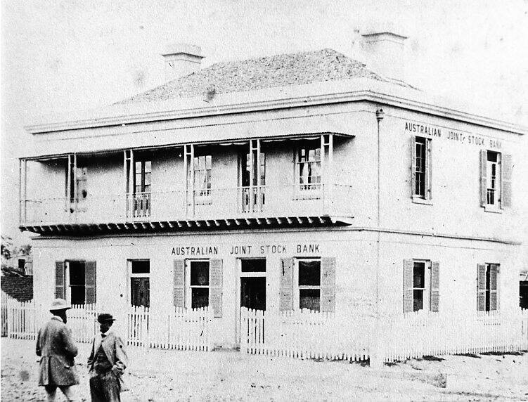 CLASSIC: These premises of the Australian Joint Stock Bank which incorporated a manager's residence were constructed on the corner of Fitzmaurice and Gurwood streets in 1863.