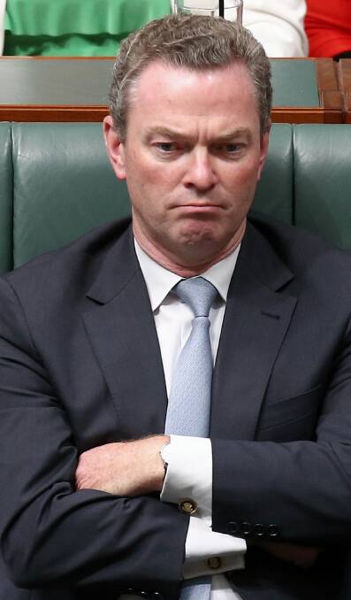 HIGHER LEARNING: Education Minister Christopher Pyne.