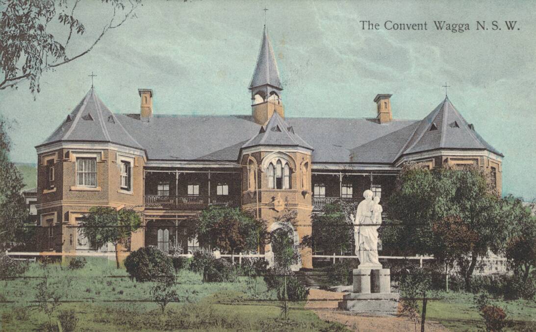 SERVICE: The first Presentation Sisters arrived in Wagga in May 1874. The Mt Erin Convent was opened on December 10, 1876. Contact Wagga Wagga and District Historical Society at www.wwdhs.org.au.