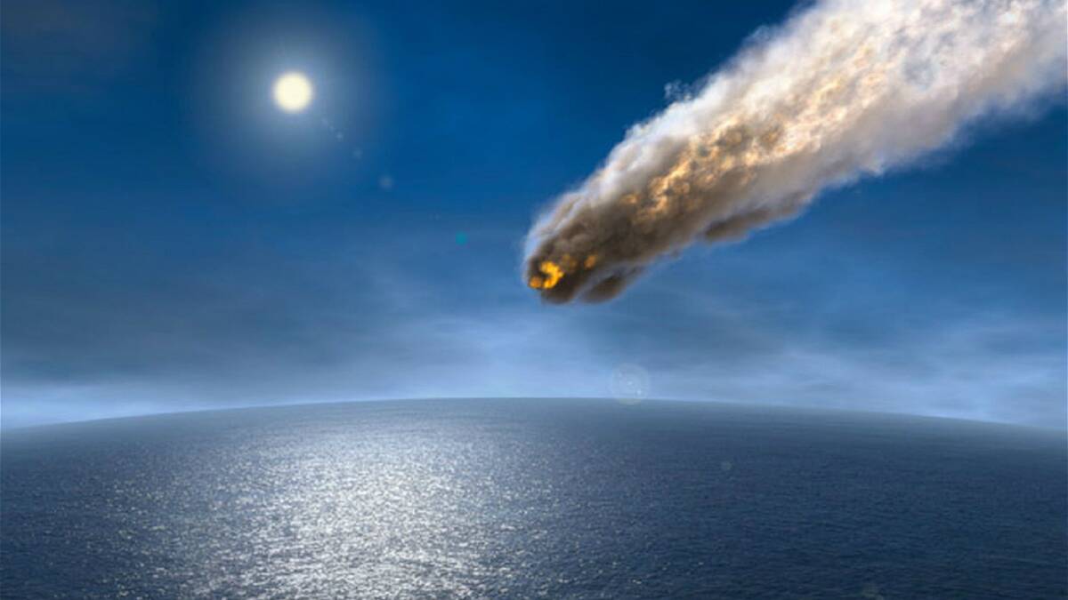 IMAGINE: An artist’s impression of an armageddon asteroid. Picture: Getty  Images