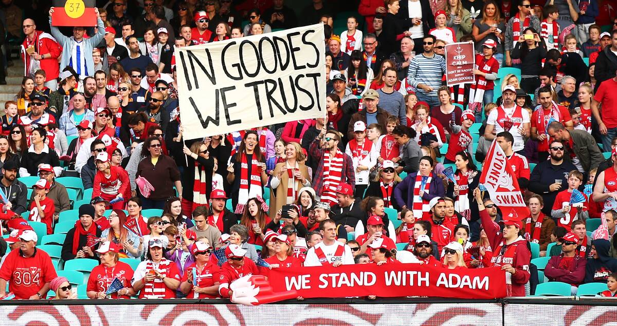 It’s about much more than booing Goodes