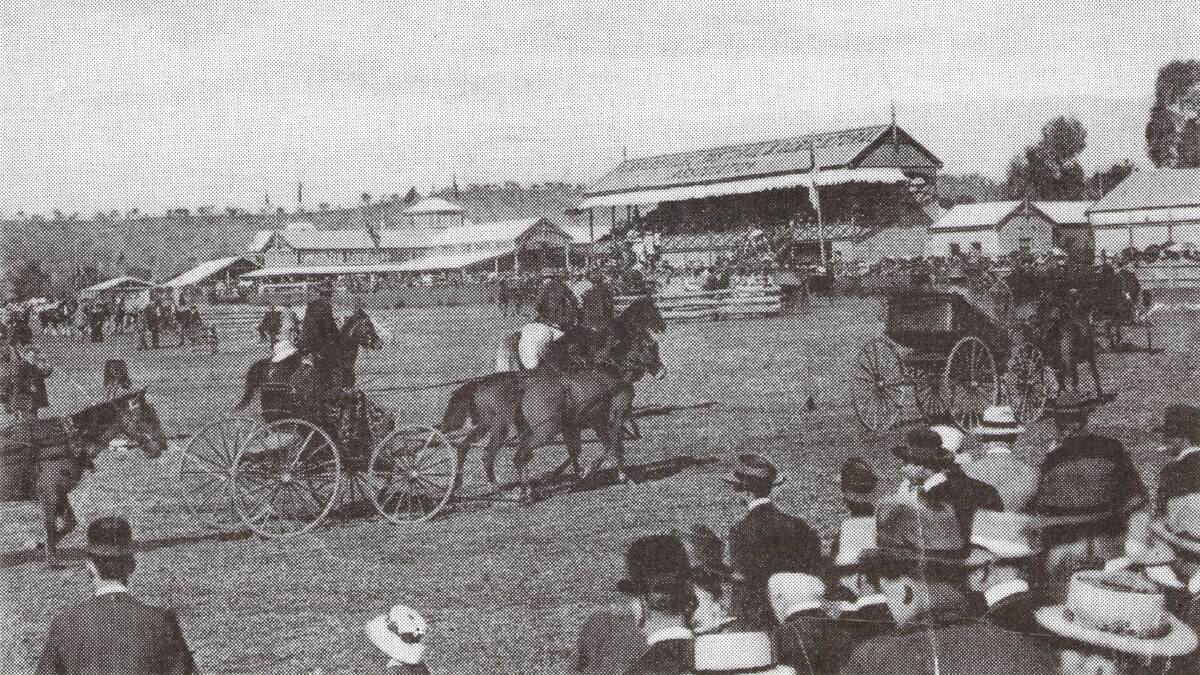 SHOWTIME: This year the 152nd Wagga Show was held at the showground. The present site in Bourke Street was purchased in 1884.