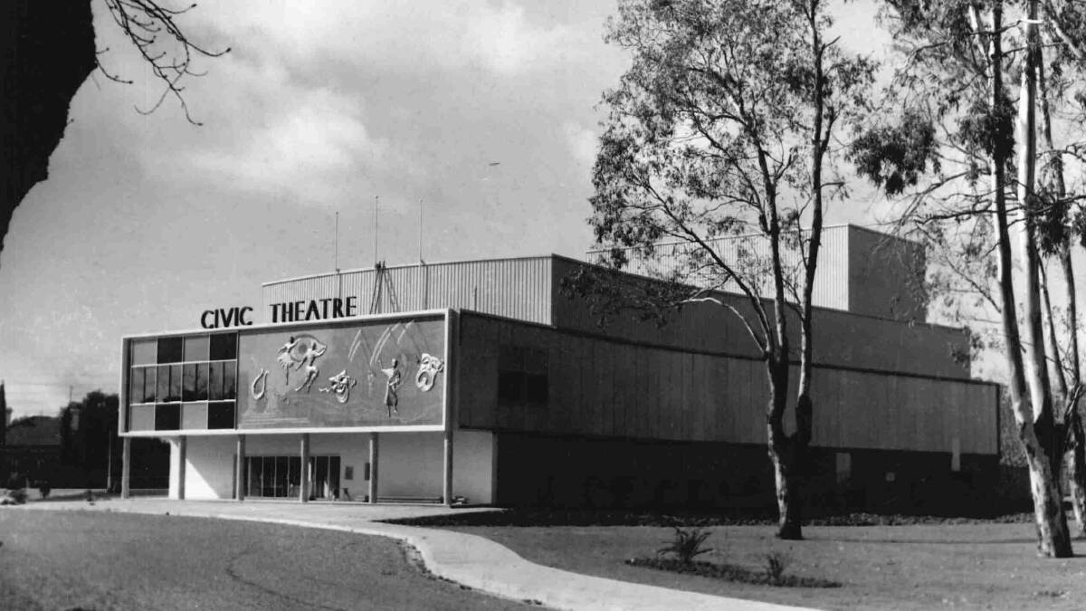 ICONIC LANDMARK: An early photo of the completed Civic Theatre from 1963. Picture: RW1574/244/801/5.
