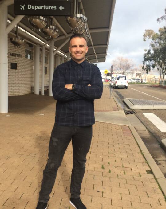 LEAVING WAGGA: Commando Steve held bootcamps and training sessions in Wagga while also giving motivational talks across the city.