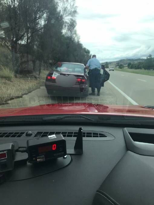 BANNED: A 22-year-old Victorian driver was banned from driving in NSW for six months after he was caught speeding on the Hume Highway with an unrestrained baby in the back