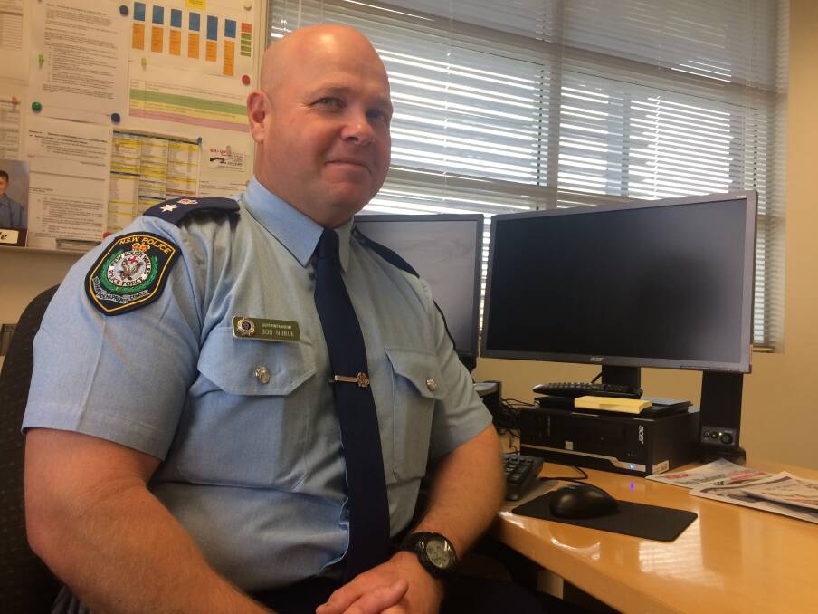 CHANGE: Wagga Superintendent Bob Noble is steeling himself for upcoming changes with the police restructure which he says will bring a better service to the local community. Picture: Marguerite McKinnon
