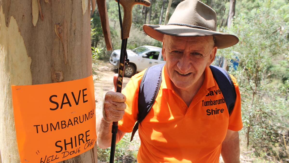 GET ON WITH IT: Former deputy prime minister reignites push for rail trails in the Riverina. Picture: Brodie Owen