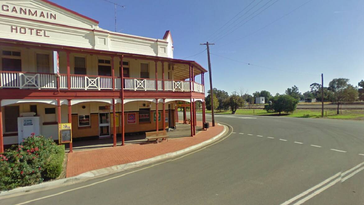 No tremors felt at the Ganmain Hotel. Picture: Google